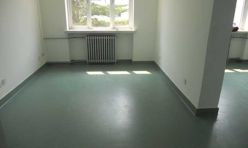 醫院地板膠鋪裝效果圖 同質透心結構醫院地板膠值得你選擇