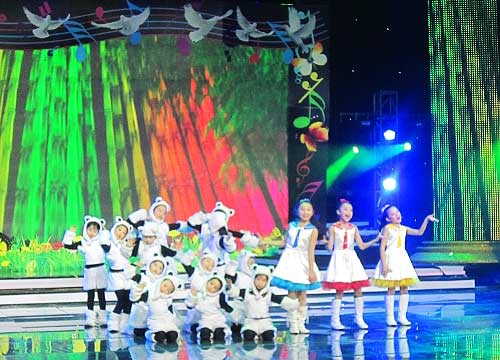 北京2013年央視少兒春晚舞臺地板 北京2013年央視少兒春晚舞臺地板