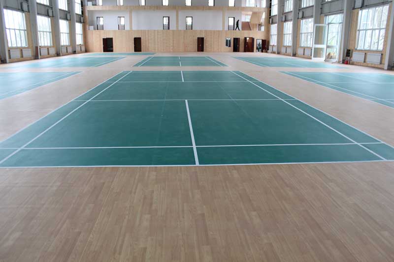 羽毛球塑膠地板有哪些特點?